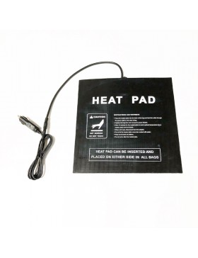 300x300mm 12v 100w Pizza Hot Food Delivery Bag Silicone Heating Pad